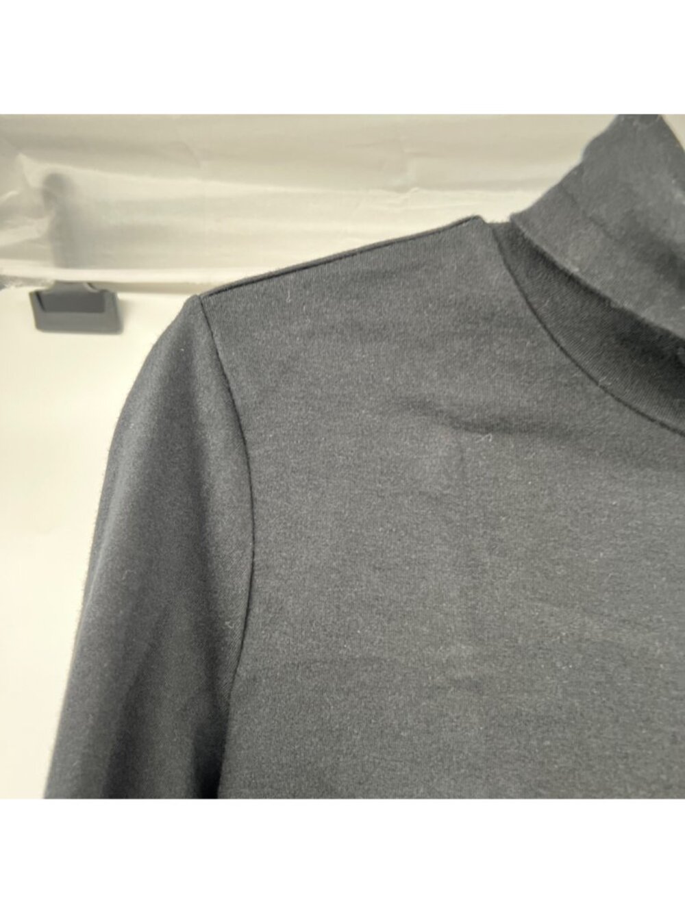 Lauren Ralph Lauren Women Turtleneck Top Long Sleeve Black Size Large - Picture 5 of 8